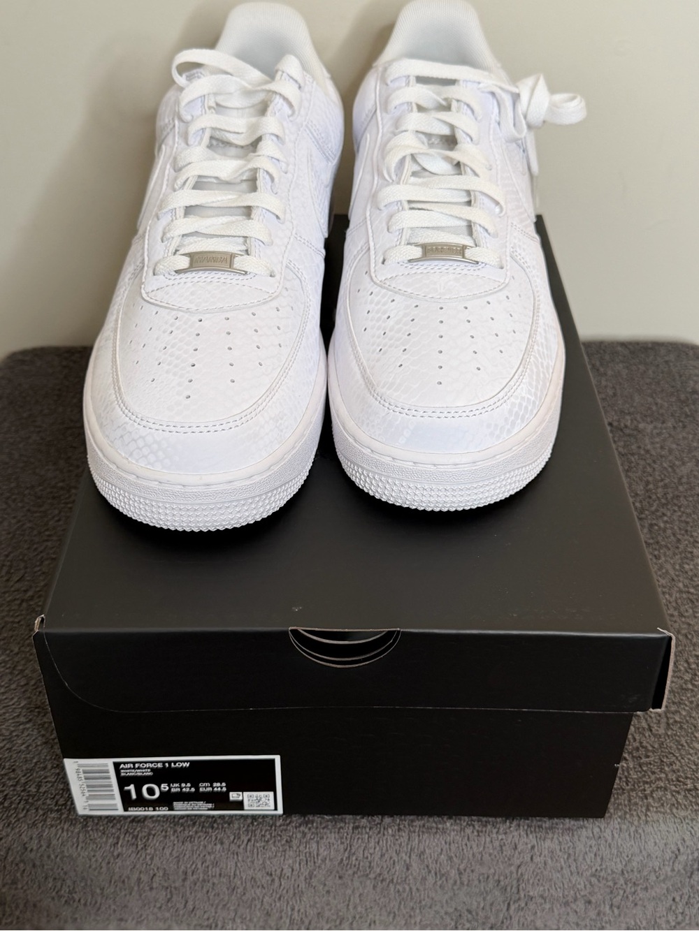 Nike Air Force 1 Low Kobe Bryant White Men’s size 10.5 NEW